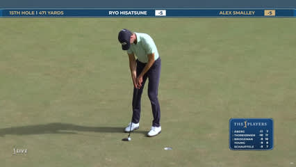 Alex Smalley | Round 3 | 15th hole | Shot 4 | 2026 THE PLAYERS