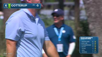 Chris Gotterup | Round 2 | 6th hole | Shot 2 | 2026 Texas Children's