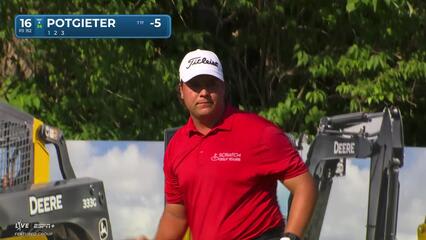 Aldrich Potgieter | Round 1 | 16th hole | Shot 1 | 2025 John Deere