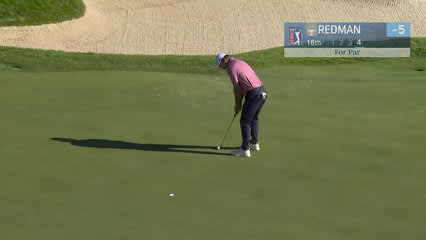 Doc Redman | Round 2 | 16th hole | Shot 5 | 2025 Bank of Utah