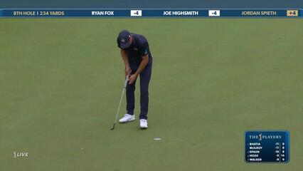 Jordan Spieth | Round 4 | 8th hole | Shot 3 | 2025 THE PLAYERS