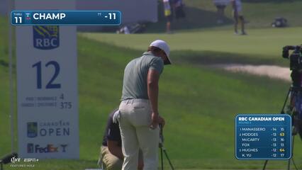 Cameron Champ | Round 3 | 11th hole | Shot 3 | 2025 RBC Canadian
