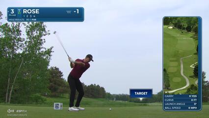 Justin Rose | Round 2 | 3rd hole | Shot 1 | 2025 RBC Canadian