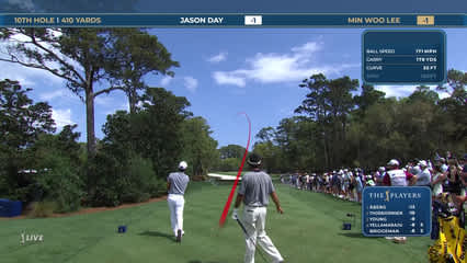 Min Woo Lee | Round 4 | 10th hole | Shot 1 | 2026 THE PLAYERS