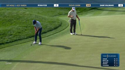 Doug Ghim | Round 2 | 1st hole | Shot 4 | 2025 THE PLAYERS