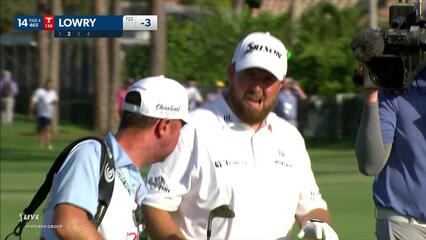 Shane Lowry | 2023 Honda | Round 2 | 14th hole | Shot 2