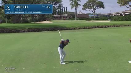 Jordan Spieth | Round 4 | 5th hole | Shot 2 | 2026 Sony Open