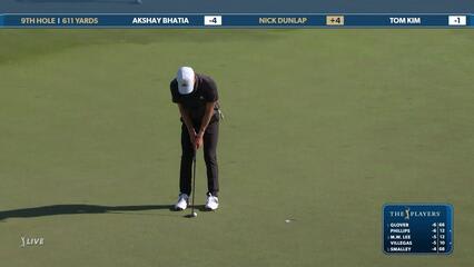 Nick Dunlap | Round 1 | 9th hole | Shot 5 | 2025 THE PLAYERS