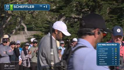 Scottie Scheffler | Round 1 | 17th hole | Shot 1 | 2026 AT&T Pebble Beach