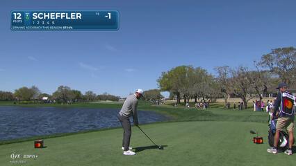 Scottie Scheffler | Round 1 | 12th hole | Shot 5 | 2025 Arnold Palmer