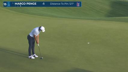Marco Penge | Round 1 | 15th hole | Shot 3 | -1 