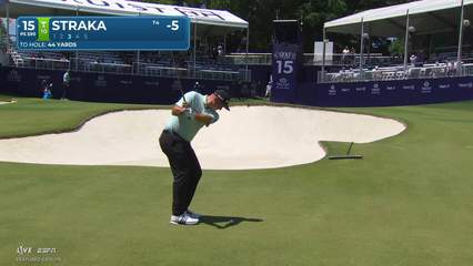 Sepp Straka | Round 2 | 15th hole | Shot 3 | 2026 Truist Championship
