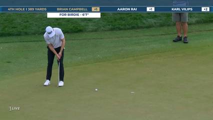Brian Campbell | Round 1 | 4th hole | Shot 3 | 2026 THE PLAYERS