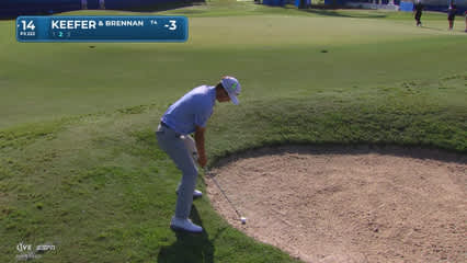 Johnny Keefer | Round 1 | 14th hole | Shot 2 | 2026 Zurich Classic