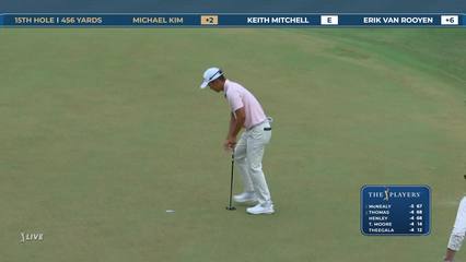 Michael Kim | Round 1 | 15th hole | Shot 4 | 2026 THE PLAYERS