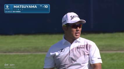 Hideki Matsuyama | Round 3 | 9th hole | Shot 3 | 2026 Farmers