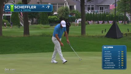 Scottie Scheffler | Round 2 | 5th hole | Shot 4 | 2026 3M Open