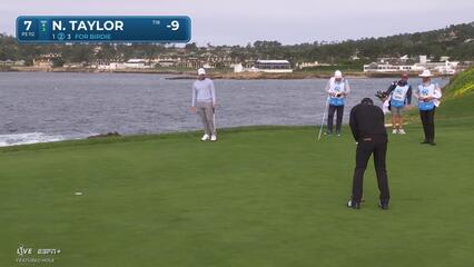 Nick Taylor | Round 4 | 7th hole | Shot 2 | 2025 AT&T Pebble Beach