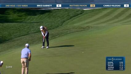 Matthieu Pavon | Round 1 | 2nd hole | Shot 6 | 2025 THE PLAYERS