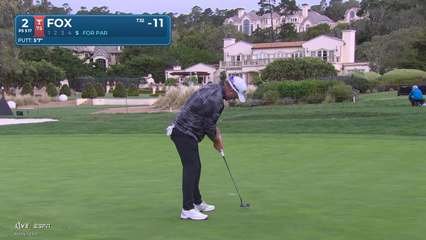 Ryan Fox | Round 4 | 2nd hole | Shot 5 | 2026 AT&T Pebble Beach
