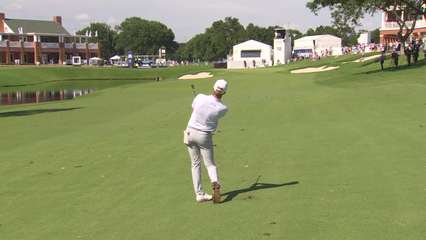 Ryan Gerard | Round 2 | 18th hole | Shot 2 | 2026 Charles Schwab