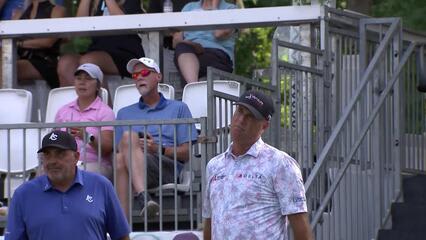 Stewart Cink | Round 1 | 17th hole | Shot 1 | 2025 Ally Challenge