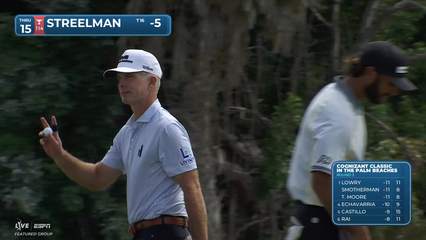 Kevin Streelman | Round 3 | 15th hole | Shot 3 | 2026 Cognizant Classic