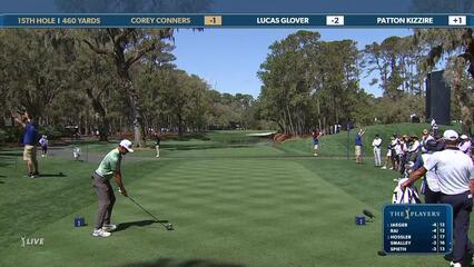 Corey Conners | Round 1 | 15th hole | Shot 1 | 2025 THE PLAYERS
