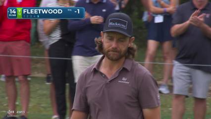 Tommy Fleetwood | Round 1 | 14th hole | Shot 5 | 2026 Valero