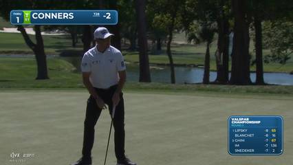 Corey Conners | Round 2 | 1st hole | Shot 5 | 2026 Valspar