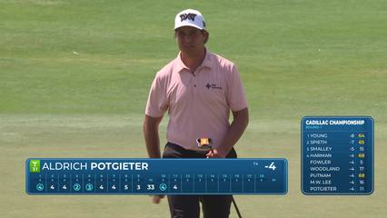 Aldrich Potgieter | Round 1 | 11th hole | Shot 4 | 2026 Cadillac