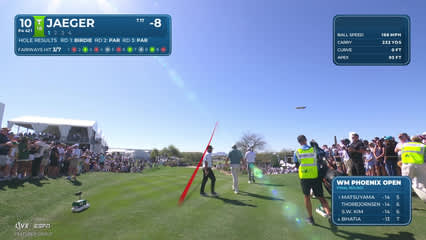Stephan Jaeger | Round 4 | 10th hole | Shot 1 | 2026 WM Phoenix Open