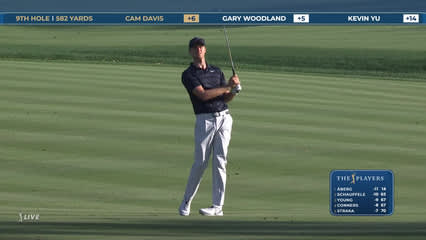 Cam Davis | Round 2 | 9th hole | Shot 3 | 2026 THE PLAYERS