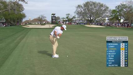 Corey Conners | Round 3 | 10th hole | Shot 2 | 2025 Arnold Palmer Invitational