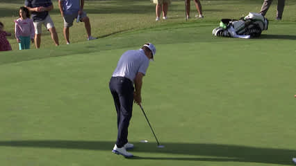 Justin Leonard | Round 3 | 17th hole | Shot 3 | 2025 Dominion