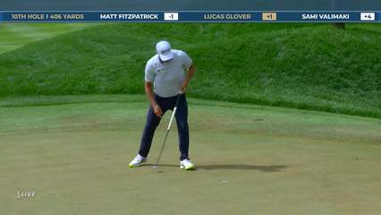 Lucas Glover | Round 1 | 10th hole | Shot 4 | 2026 THE PLAYERS