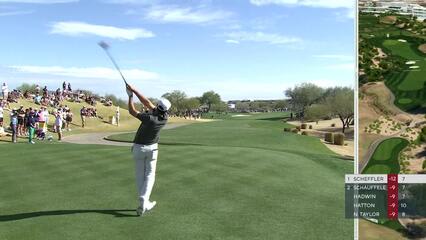 Scottie Scheffler | 2023 WM Phoenix Open | Round 3 | 8th hole | Shot 1