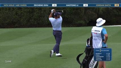 Jordan Smith | Round 1 | 14th hole | Shot 2 | 2026 THE PLAYERS