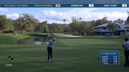 Brian Campbell | Round 1 | 13th hole | Shot 1 | 2026 THE PLAYERS