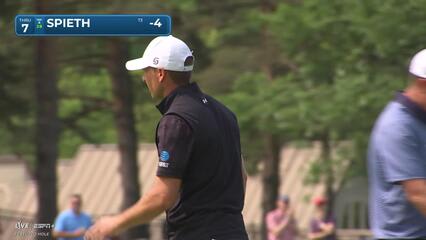 Jordan Spieth | Round 3 | 7th hole | Shot 4 | 2025 the Memorial