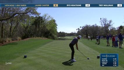 Laurie Canter | Round 1 | 14th hole | Shot 1 | 2025 THE PLAYERS