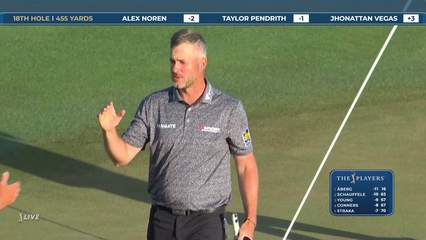 Taylor Pendrith | Round 2 | 18th hole | Shot 4 | 2026 THE PLAYERS