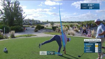 Justin Thomas | Round 4 | 13th hole | Shot 1 | 2024 Hero World Challenge
