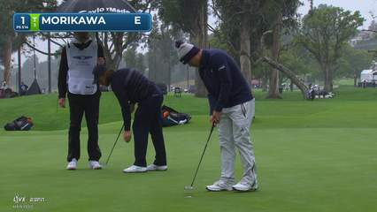 Collin Morikawa | Round 1 | 1st hole | Shot 4 | 2026 The Genesis