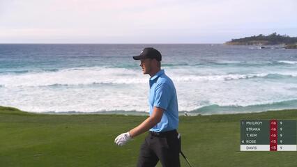 Cam Davis | Round 4 | 10th hole | Shot 2 | 2025 AT&T Pebble Beach
