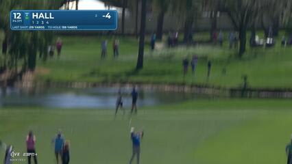 Harry Hall | Round 1 | 12th hole | Shot 2 | 2025 Valspar