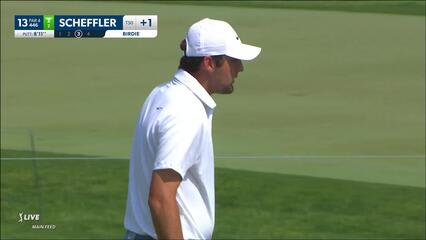 Scottie Scheffler | 2023 the Memorial | Round 3 | 13th hole | Shot 3