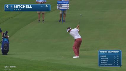 Keith Mitchell | Round 1 | 6th hole | Shot 2 | 2025 Wyndham