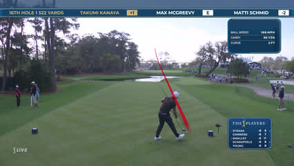 Takumi Kanaya | Round 2 | 16th hole | Shot 1 | 2026 THE PLAYERS