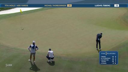 Michael Thorbjornsen | Round 4 | 7th hole | Shot 4 | 2026 THE PLAYERS